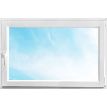 Okno Solid Elements Premium Plastové okno OS 1, P, 90 × 60 cm, trojsklo, pravé, bílé W2GDBCZTK2.0003