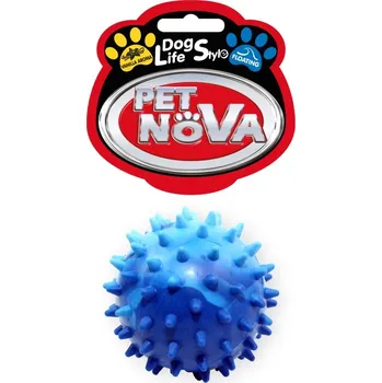 Hračka pro psa Pet Nova Míč tvrdá guma s vůní/denta. 4,5cm S