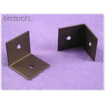 Úhloměr Hammond Electronics upevňovací úhelník ocel, černá, 2 ks