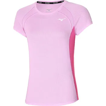 Dámské tričko Dámské tričko Mizuno DryAeroFlow Tee Pink Lavender S