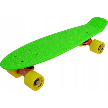 Pennyboard Sulov Skateboard "Fiszka" 22" SULOV NEON SPEEDWAY zeleno-žlutý