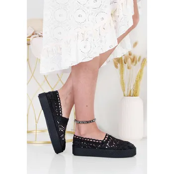 Dámské tenisky Balada Krajkové tenisky na platformě BA51-1B Velikost: 37