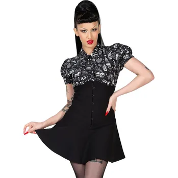 Dámská sukně sukně dámská KILLSTAR - Daddy-O - Black - L