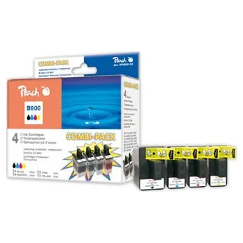 Počítač PEACH Brother B900, DCP-110C, Combi-Pack, LC900bkcmy