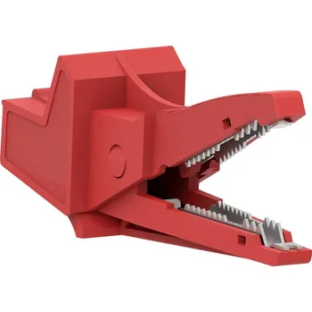 Krokosvorka Electro PJP 5004/LM-IEC-CD1-R krokosvorka červená Upínací rozsah max.: 13 mm Délka: 91 mm 1 ks