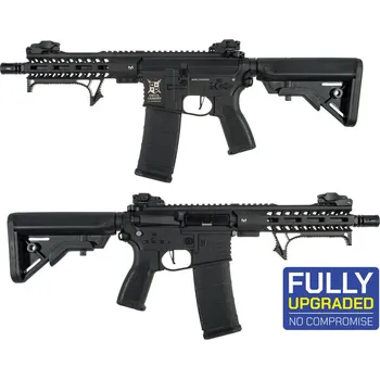 Airsoftová zbraň Delta Armory Airsoftová zbraň M4 AR15 M-LOK SHORT Bravo ETU - Černá