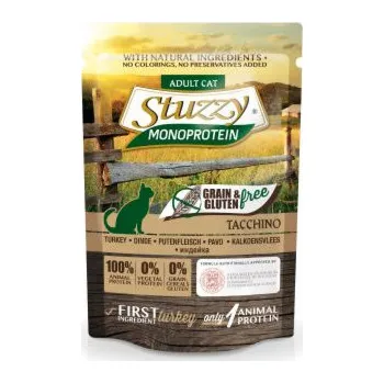 Krmivo pro kočku STUZZY Monoprotein Turkey - mokré krmivo pro kočky - 85 g