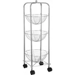 Kovový skladový regál 5five Simply Smart 80 x 32 x 32 cm, nosnost 10 kg na polici