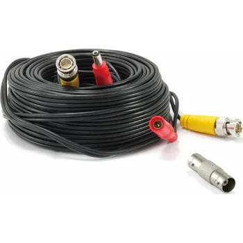 Elektrická zásuvka LevelOne antény, SAT kabel [1x BNC zástrčka - 1x BNC zásuvka] 18 m černá