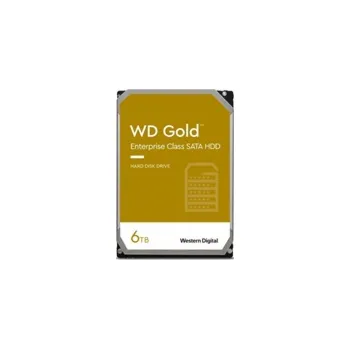 Interní pevný disk WD GOLD WD6004FRYZ 6TB SATA/ 6Gb/s 256MB cache 7200 ot., CMR, Enterprise