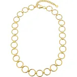 Olivie Stříbrný kroužkový náhrdelník GOLD 8952 Ag 925; ≤24,5 g.