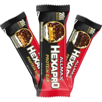 Allmax HexaPro protein bar Sušenka s kousky čoko 54g