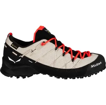 Dámská treková obuv Dámská outdoorová obuv Salewa Wildfire 2 GTX W Oatmeal/Black UK 4,5