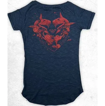 Dámské tričko YAKUZA triko YPS 3632 dámské dark blue - L