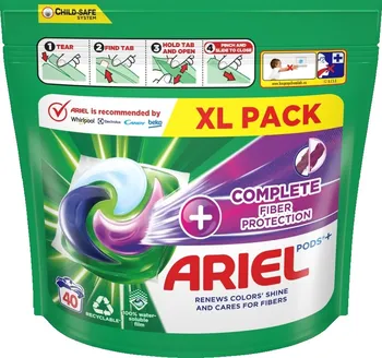 Tableta na praní Ariel Plus Complete Fiber Protection kapsle na praní