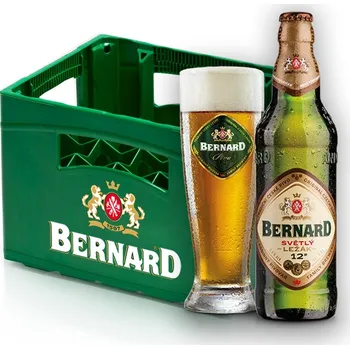 Pivo Bernard Bernard 12, světlý ležák, 20x0,5l