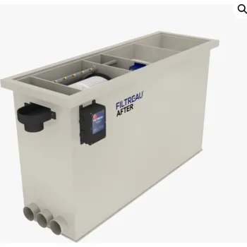 Technika k zahradnímu jezírku Filtreau Combi After Zapojení: Čerpadlové zapojení s oplachovým čerpadlem