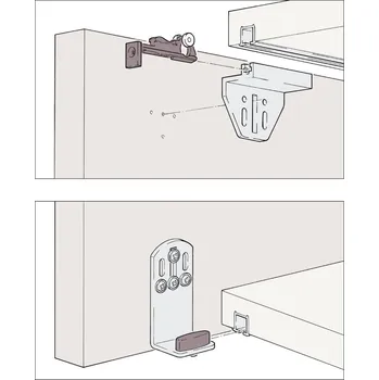 HAWA CLIPO 15 H FS kování 1000 x 1400 mm, plast antracit