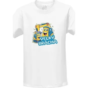 Chlapecké tričko Tričko s potiskem Velký brácha - veselé bagry dětské