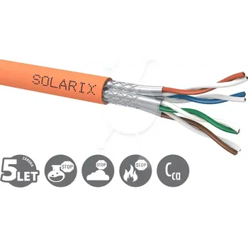 Počítač Instalační kabel Solarix CAT7 SSTP LSOH Cca-s1,d1,a1 500m/cívka SXKD-7-SSTP-LSOH