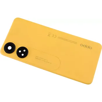 Náhradní kryt pro mobilní telefon Originál kryt baterie Oppo Reno 8T oranžový demontovaný díl