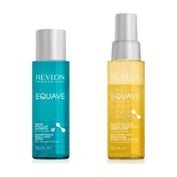 Kosmetická sada Revlon Professional Equave Sun Set - Sluneční kondicionér 100 ml + hydratační šampon 100 ml Dárková sada