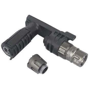 Taktický grip se svítilnou typu R900V - Černý