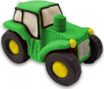Jedlá dekorace na dort K Decor 276.b cukrová figurka traktor zelený