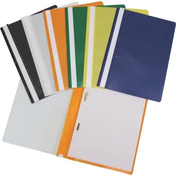 Archivační box Rychlovazač PP A4 přední strana průhledná šedá