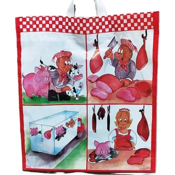 Taška PE DELUXE MAXI motiv řezník s uchem