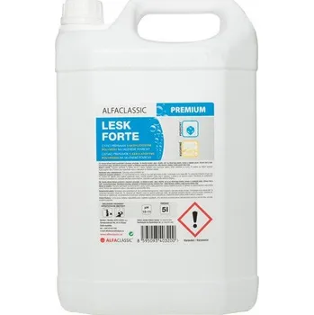 Čisticí prostředek na okna Alfa lesk Forte Premium 5l leštící prostředek na sklo