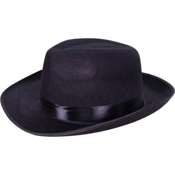 Karnevalový doplněk Amscan Gansterský "AL CAPONE" klobouk černý
