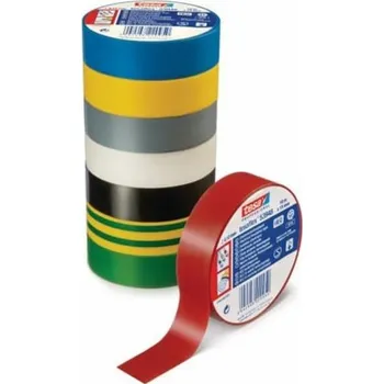 Lepicí páska Izolační páska Tesaflex 53988, červená, 19 mm x 20 m