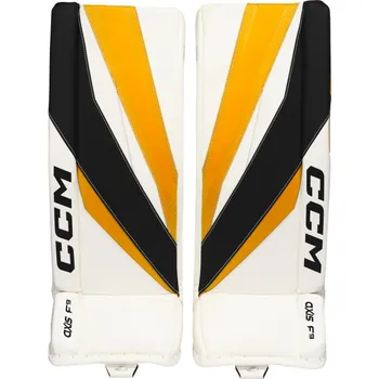 Brankářské betony Brankářské betony CCM Axis F9 Black/Yellow Senior 34 + 1 palec
