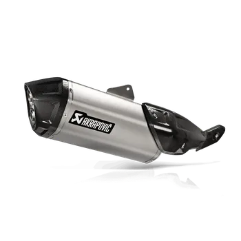 Motodíl Výfuk Akrapovič Slip-On Line (Titan) na Suzuki V-Strom 800DE (22-25)