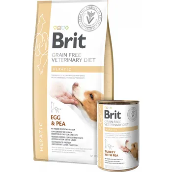 Volný čas Brit VD Dog GF konz. Hepatic 400g (min. odběr 12 ks)