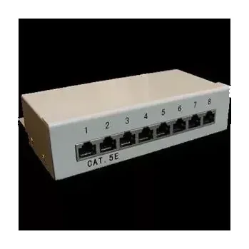 Patch panel Patch panel Box 8-port Cat5e STP na zed´