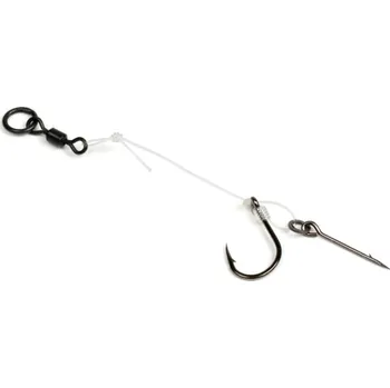 Rybářský háček FAITH Chod Rig hotové návazce na kapra 3ks - krátký Velikost háčku: 4