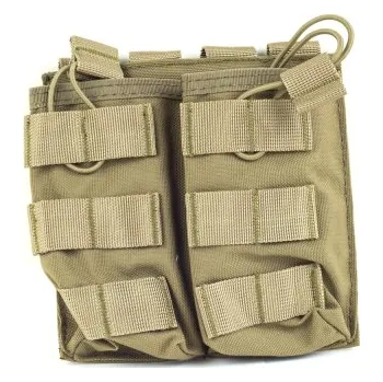 Molle sumka na 2 zásobníky M4/M16 - Tan