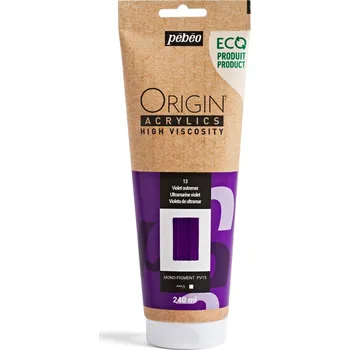 Vodová barva Akrylová barva Pébéo Origin Acrylics - 13 Ultramarine Violet Objem: 240 ml