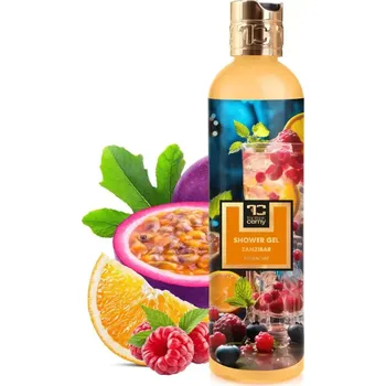 Sprchový gel DEDRA Přírodní sprchový gel s glycerinem a Aloe vera, ZANZIBAR, 320 ml