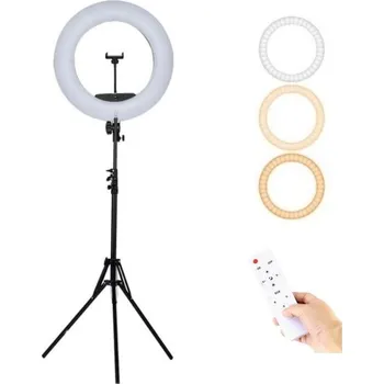 Fotoateliérová technika Dr.nek Kruhové světlo 45 cm + stativ 2M