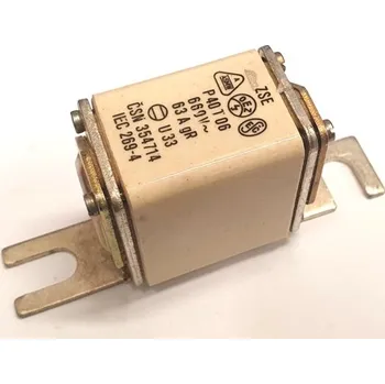 Autopojistky Pojistka P40T06 660V 63A gR
