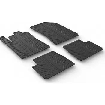 autokoberec Gledring Gumové autokoberce Citroen C3 2017-2024