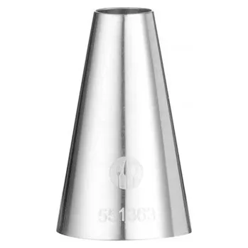 Hendi 551363 Zdobící koncovka k cukrářskému sáčku, rovná ø10 mm