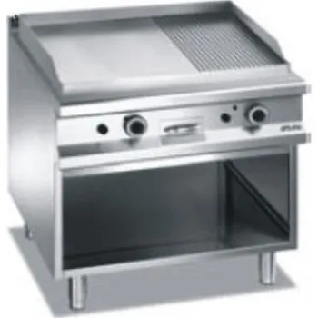 Kuchyňský gril Plynová pečící plotna monoblok • GFT 908LR