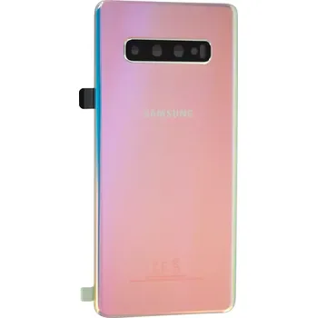 Náhradní kryt pro mobilní telefon Originál kryt baterie Samsung Galaxy S10 Plus SM-G975 stříbrný
