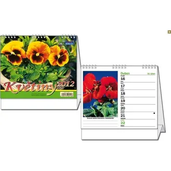 Kalendář Kalendář květiny