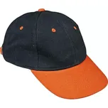 Čepice baseballová šestipanelová EMERTON C 0314002699999 černo-oranžová