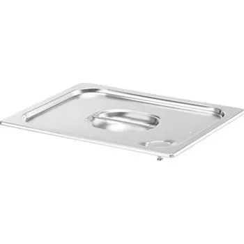 Víko pro nádoby GN se silikonovým těsněním, HENDI, Profi Line, GN 1/2, 265x325mm 802625H